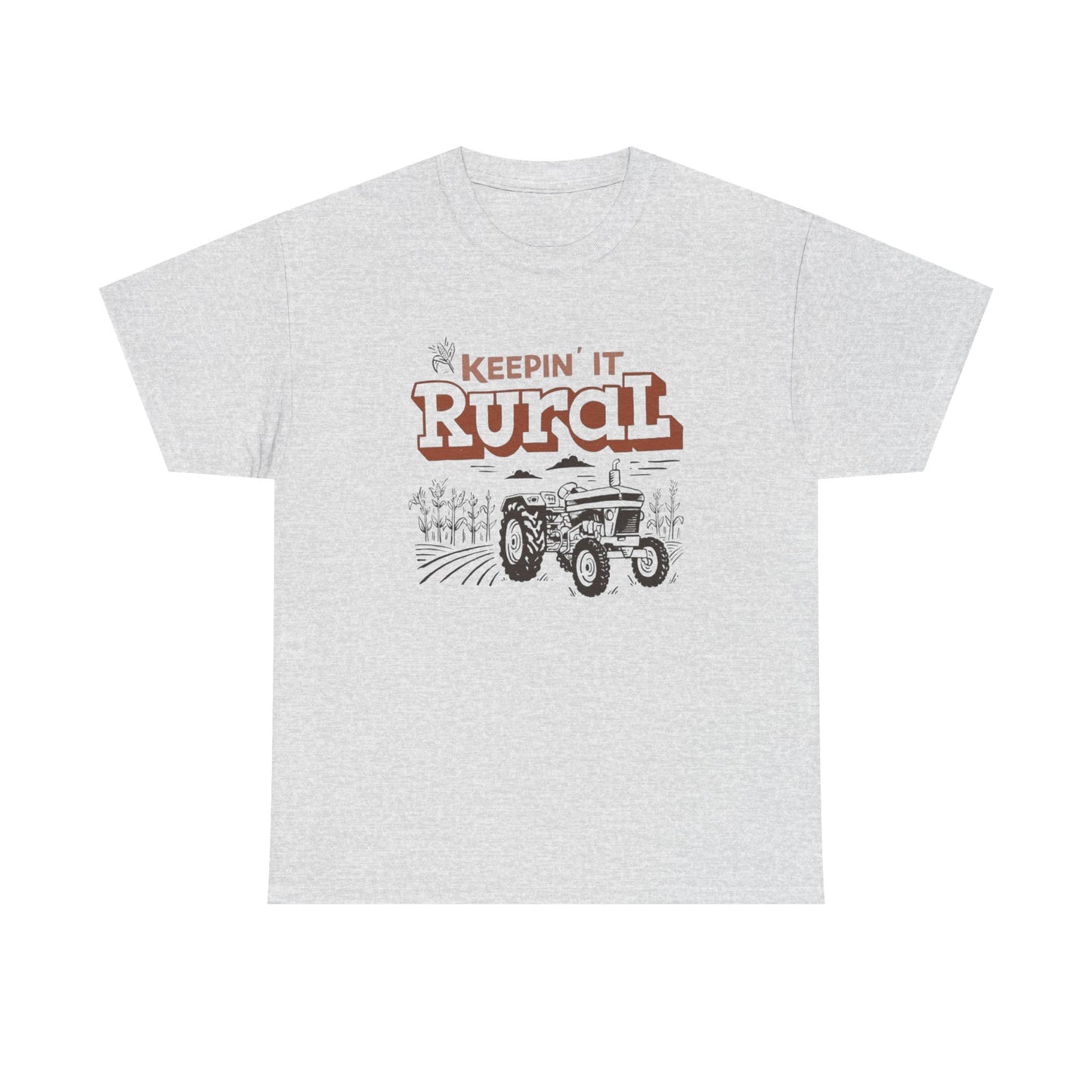 Keeping It Rural Graphic T Shirt Unisex Heavy Cotton Tee
