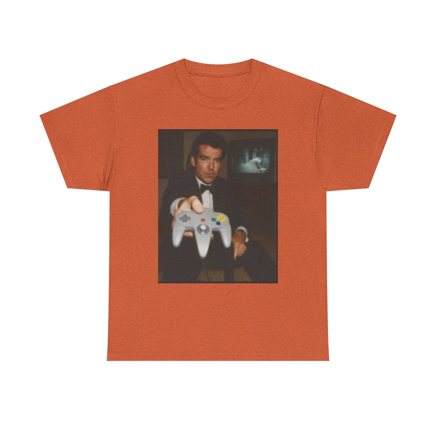 James Bond Golden eye Vintage Graphic T Shirt Unisex Heavy Cotton Tee Gaming 90s