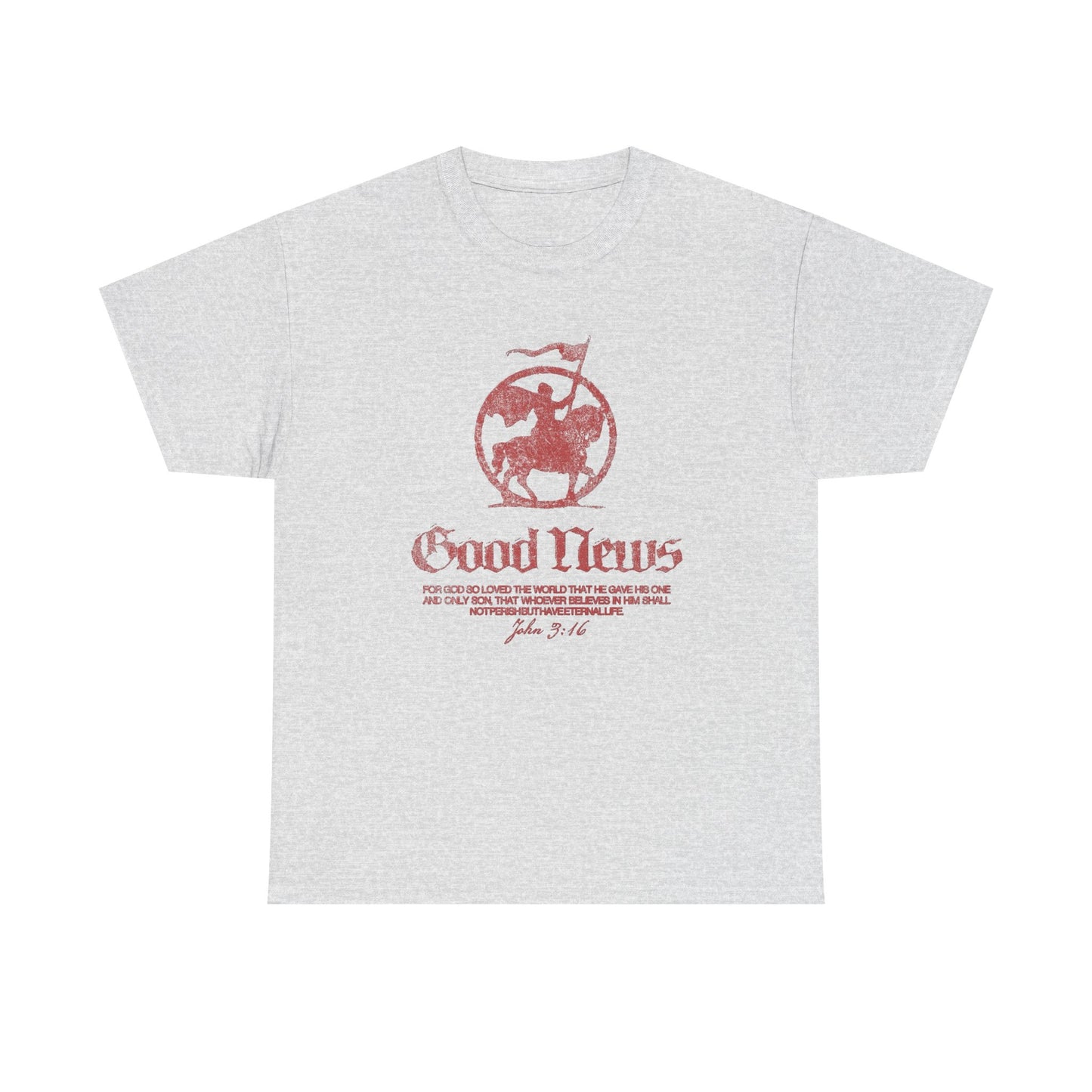 Good News Jesus Graphic T Shirt Unisex Heavy Cotton Tee