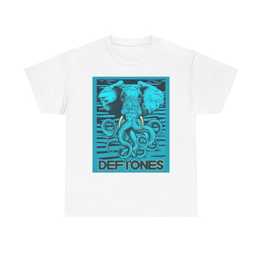Deftones Graphic T Shirt Vintage Rock Band Merch Unisex Heavy Cotton Tee