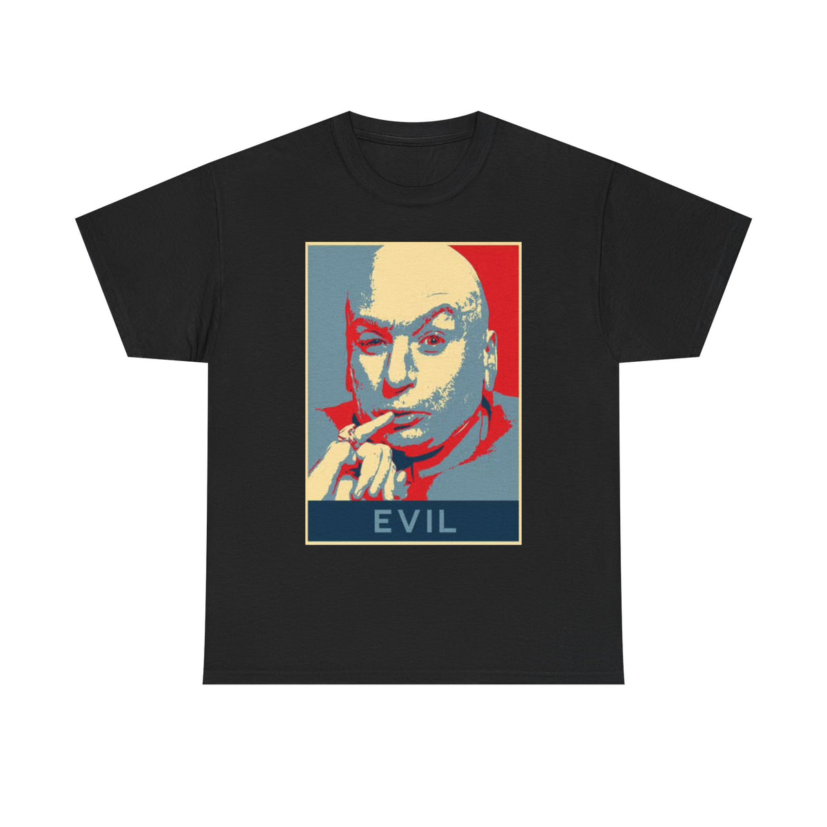 Dr Evil Austin Powers T Shirt BRAND NEW Apparel Unisex Heavy Cotton Tee