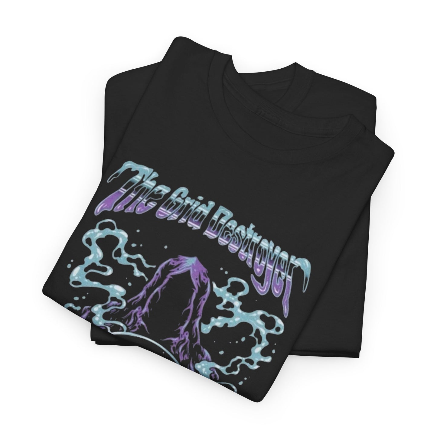 The Grid Destroyer Graphic T Shirt NEW ADULT Unisex Heavy Cotton Tee