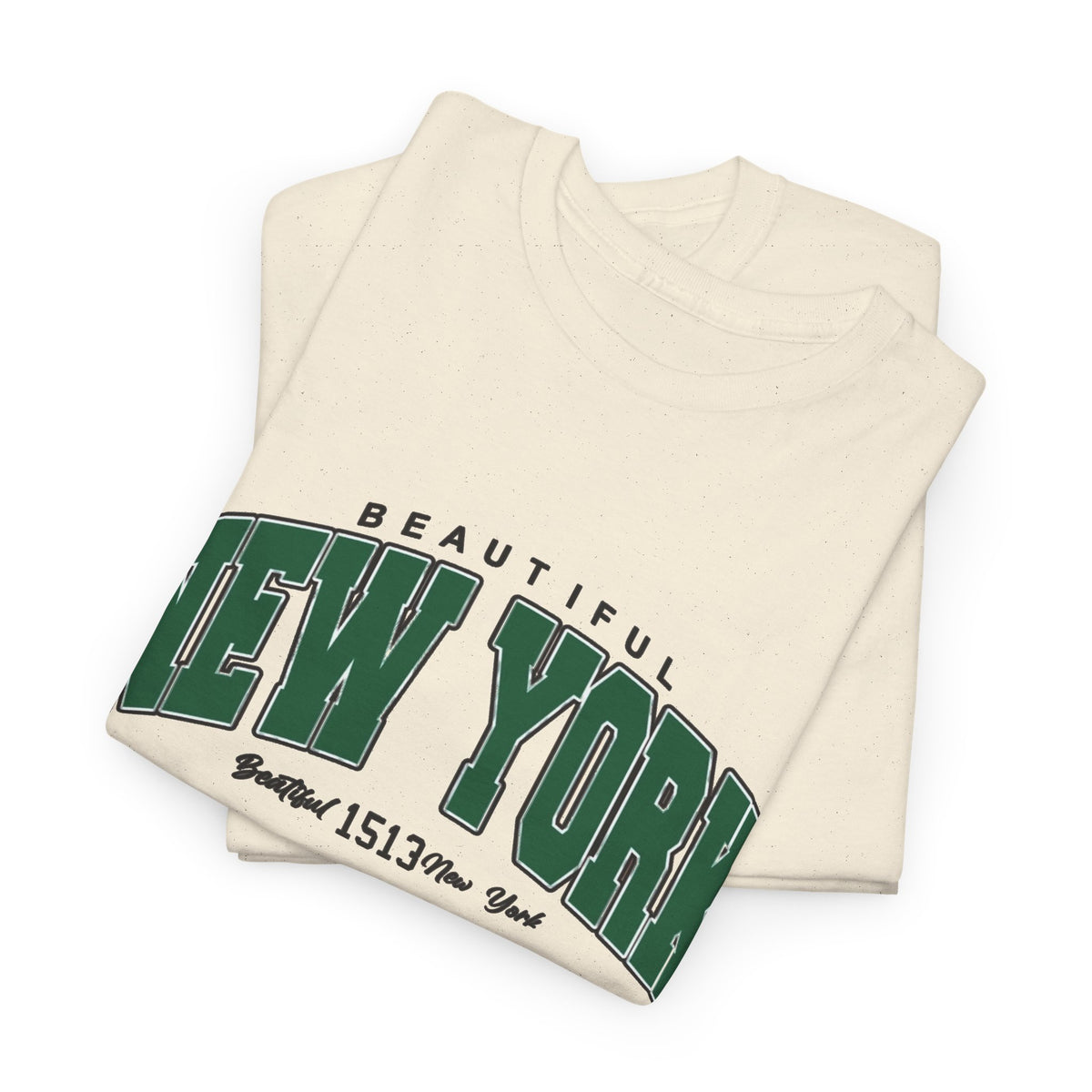 Beautiful New York Graphic T Shirt Men's Heavy Cotton Tee