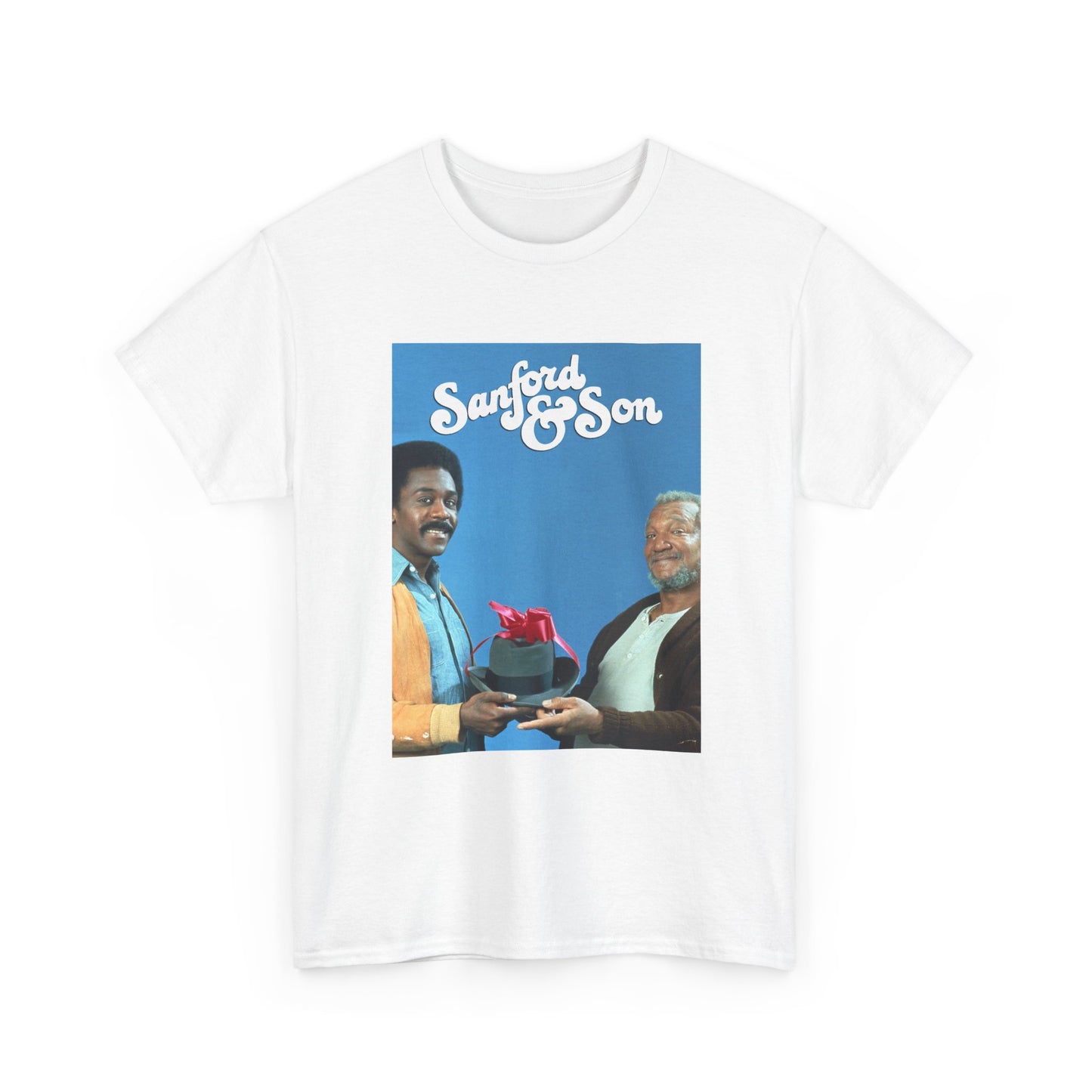 Sanford and Son Tshirt Vintage Tv Series Poster retro Unisex Heavy Cotton Tee