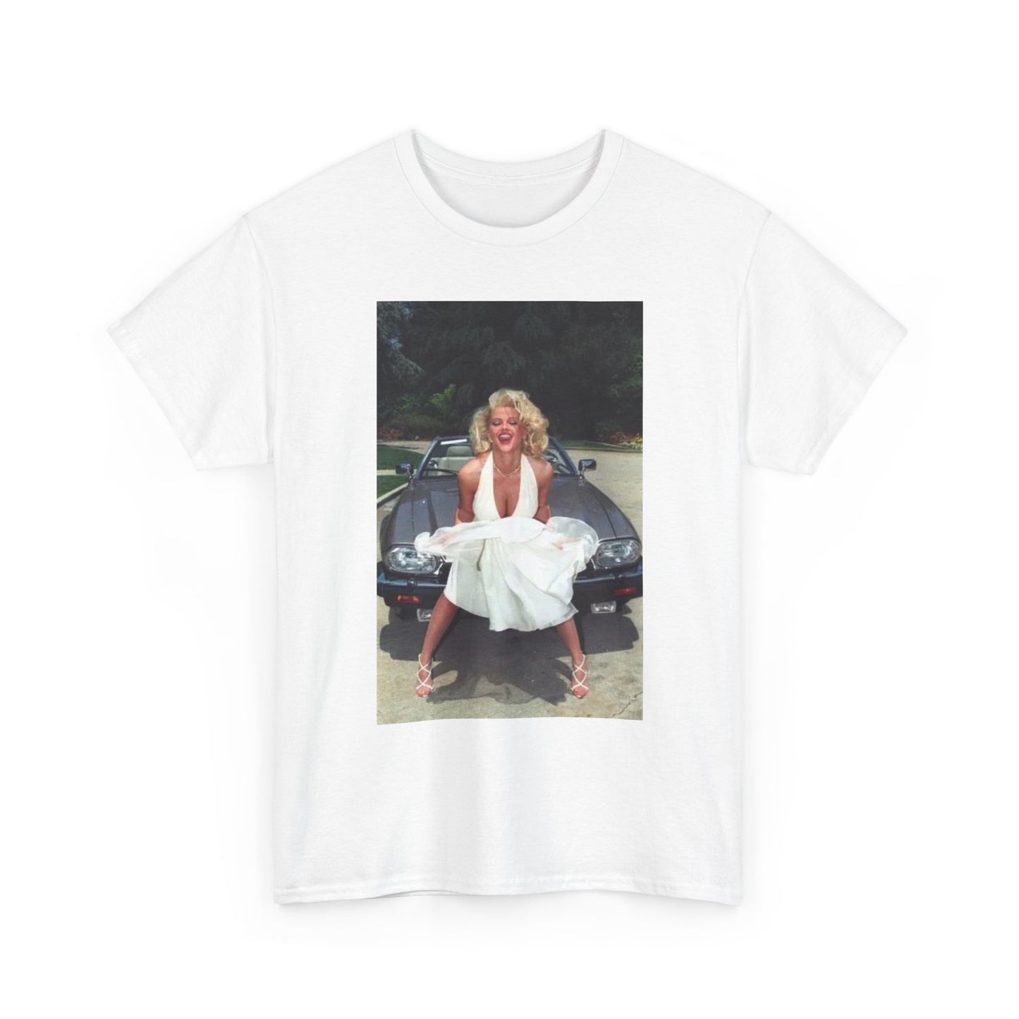 Anna Nicole Smith Tshirt Vintage Playboy Mansion Modeling Unisex Heavy Cotton