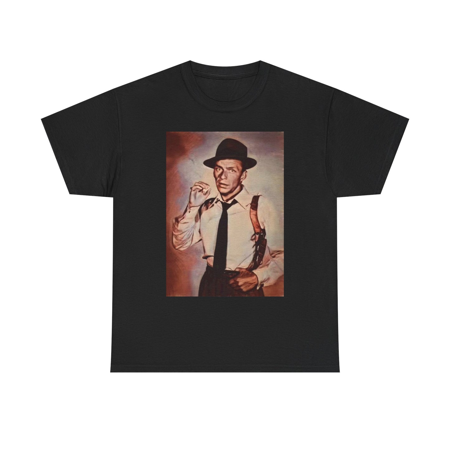 frank Sinatra Graphic T Shirt Vintage Retro New York 70s Unisex Heavy Cotton Tee