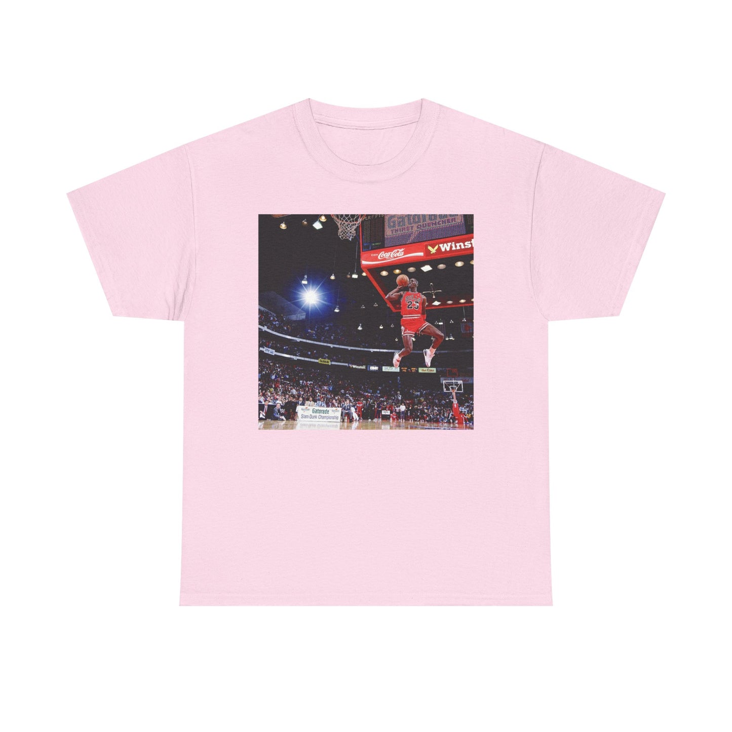 Michael Jordan Graphic T Shirt Retro Dunk Contest Unisex Heavy Cotton Tee