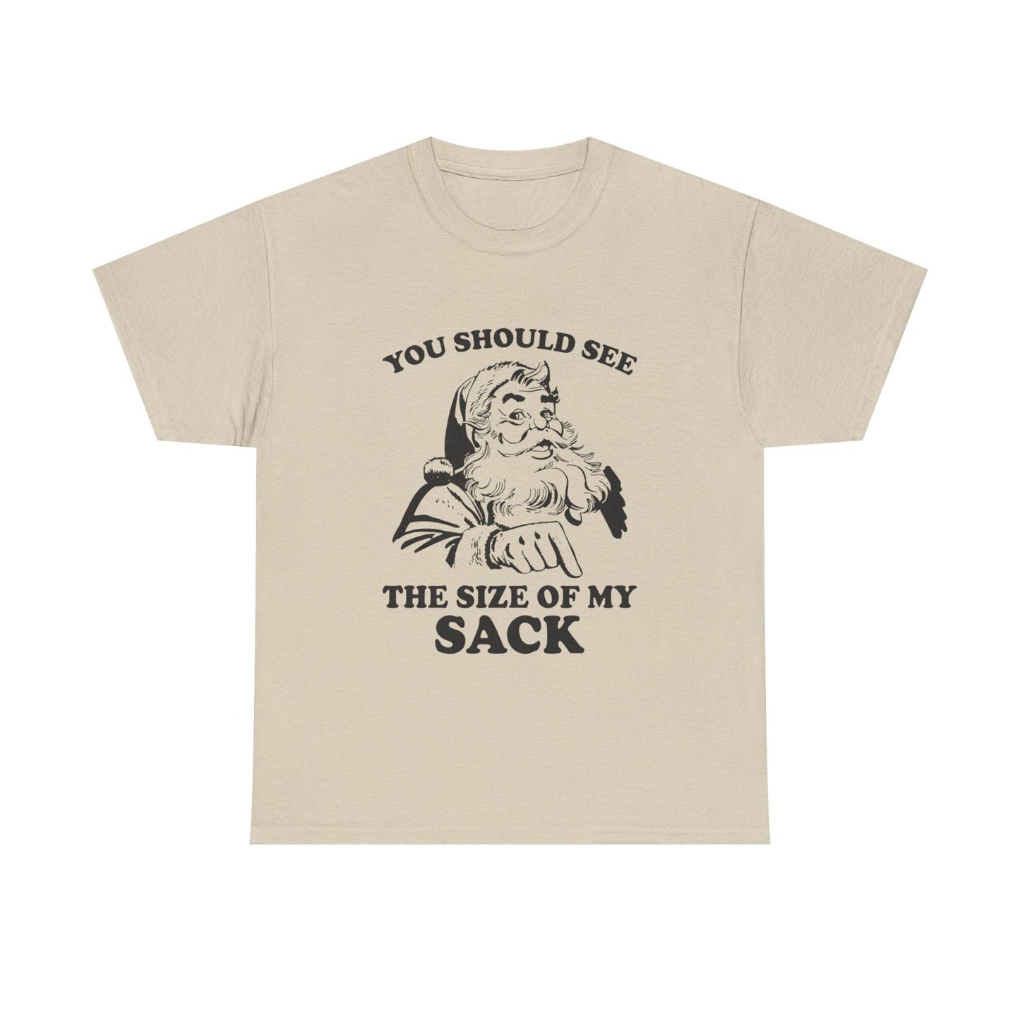 Funny Santa Sex Jokes Humor Graphic T Shirt Unisex NEW Heavy Cotton Tee