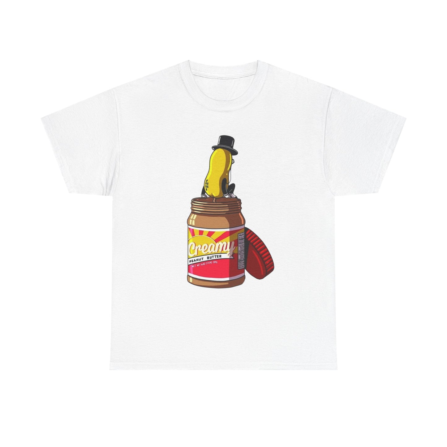Hilarious Peanut Butter Jokes Graphic T Shirt Comedy NEW Unisex Heavy Cotton Tee