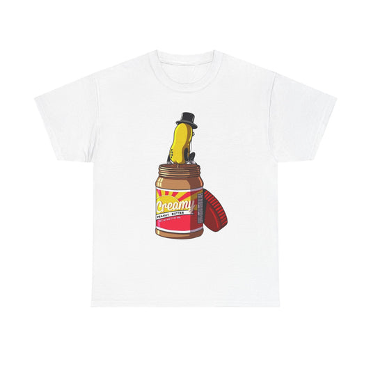 Hilarious Peanut Butter Jokes Graphic T Shirt Comedy NEW Unisex Heavy Cotton Tee