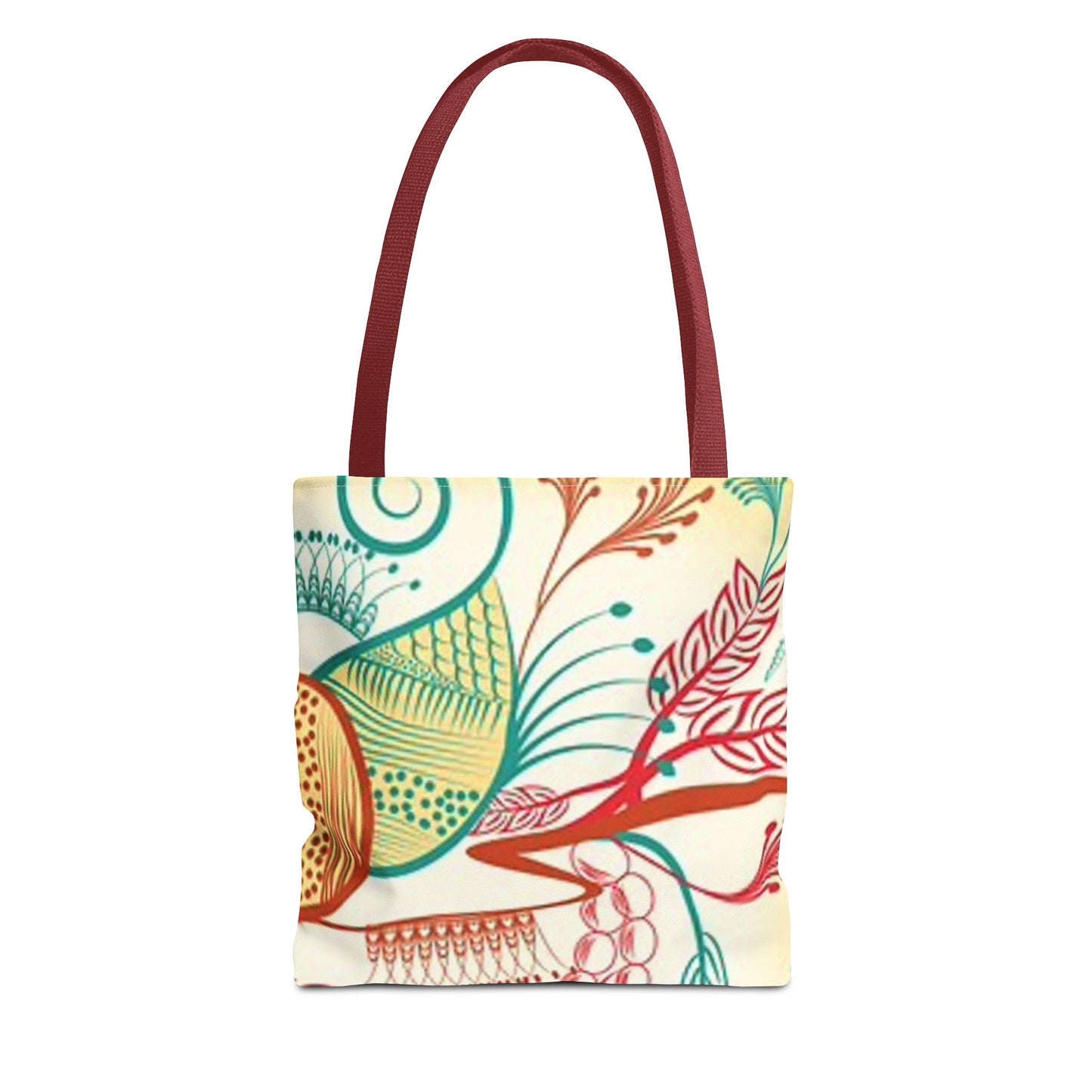 Multi Leaf Graphic Color BRAND NEW MODERN Tote Bag (AOP)