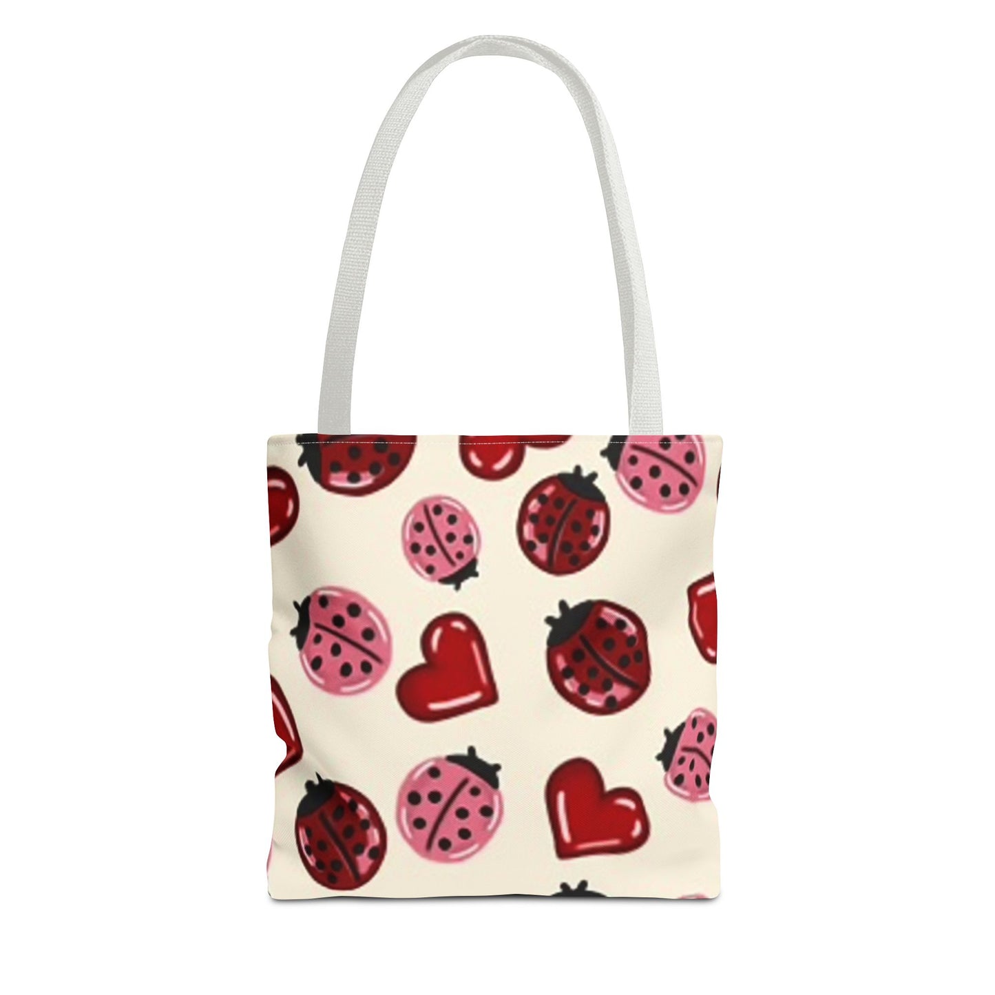 Ladybug Hearts All Over Print BRAND NEW Purse - Pocketbook - Travel Tote Bag