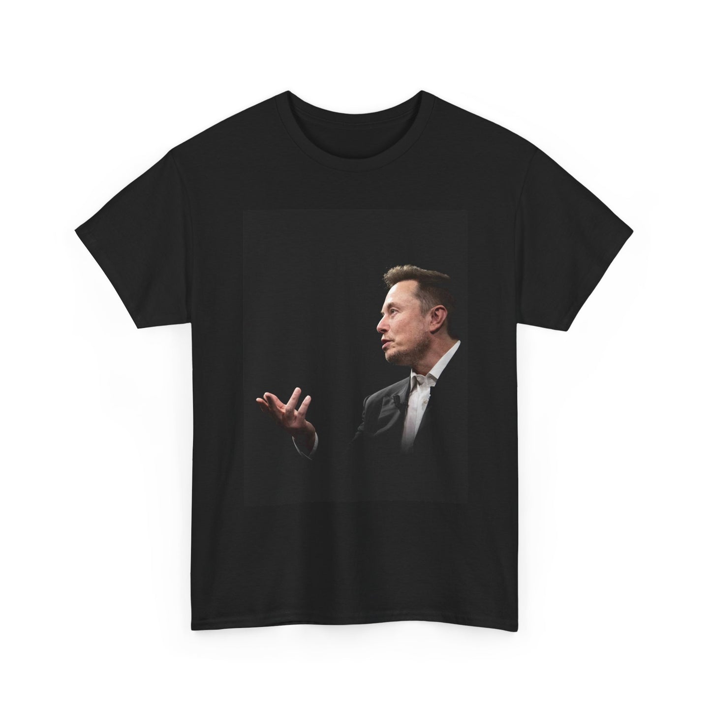 Elon Musk Graphic T Shirt Vintage Poster Unisex Heavy Cotton Tee