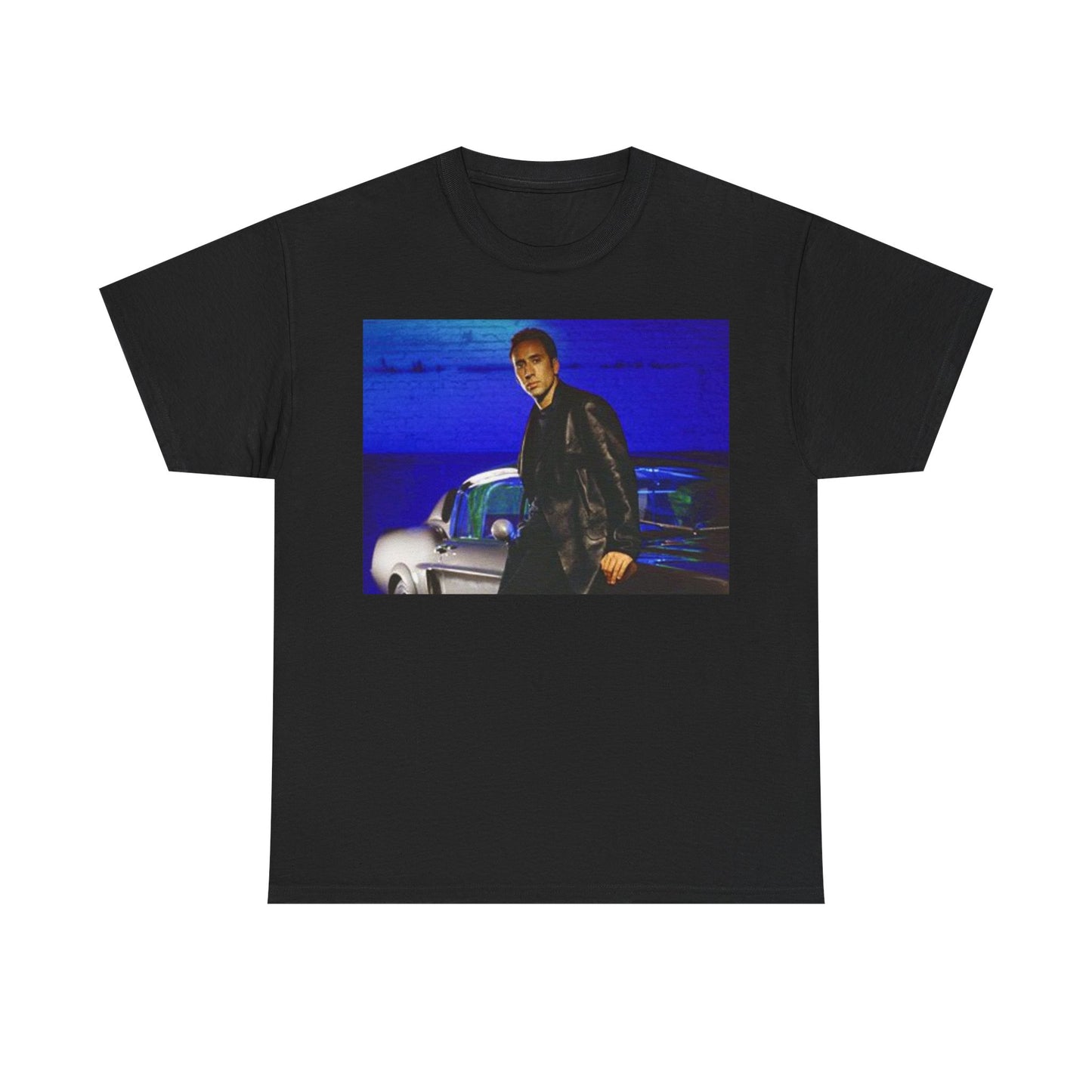 Gone in 60 Seconds Tshirt Ford Mustang Nick Cage vintage Unisex Heavy Cotton Tee
