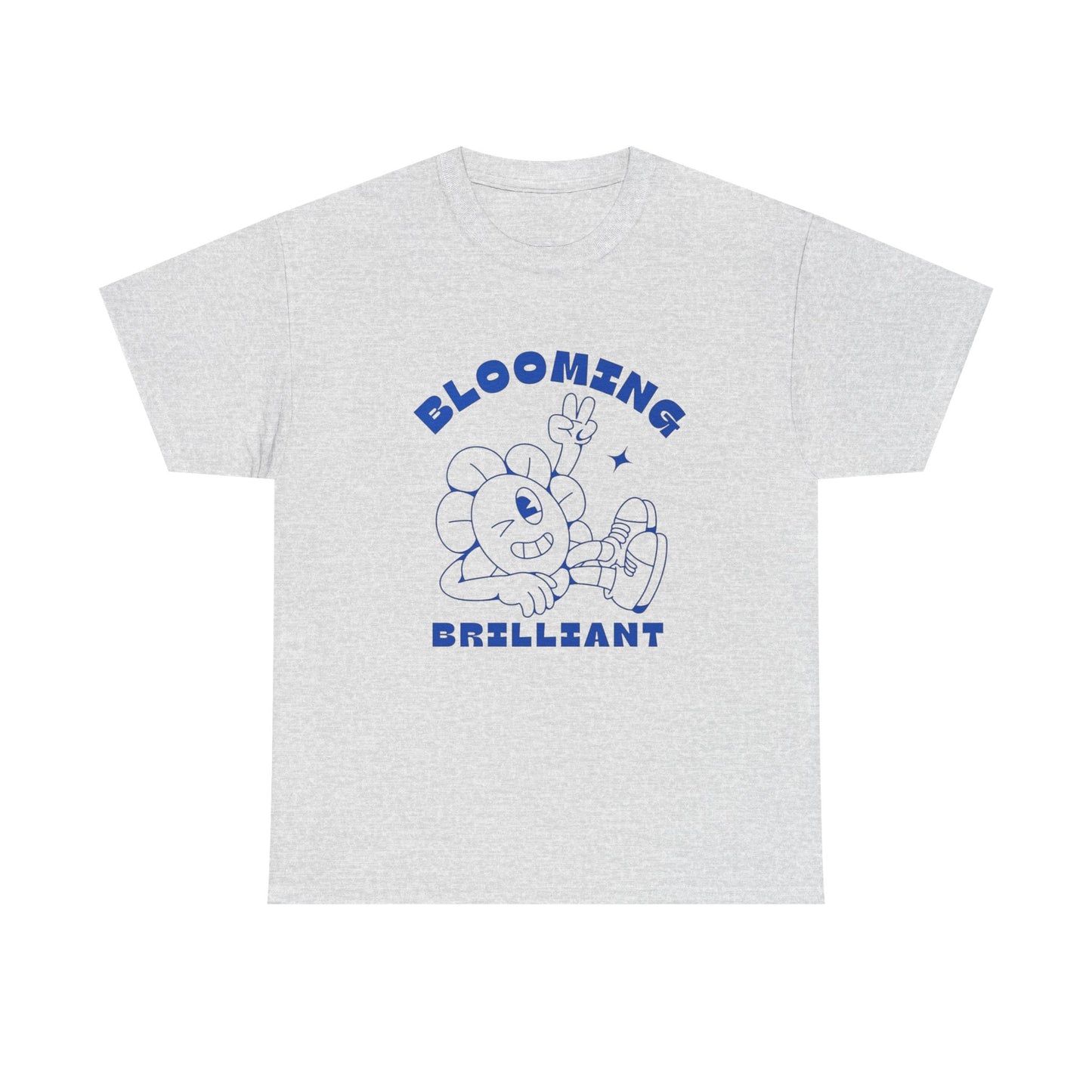 Blooming Brilliant Flowers Graphic T Shirt Unisex Heavy Cotton Tee