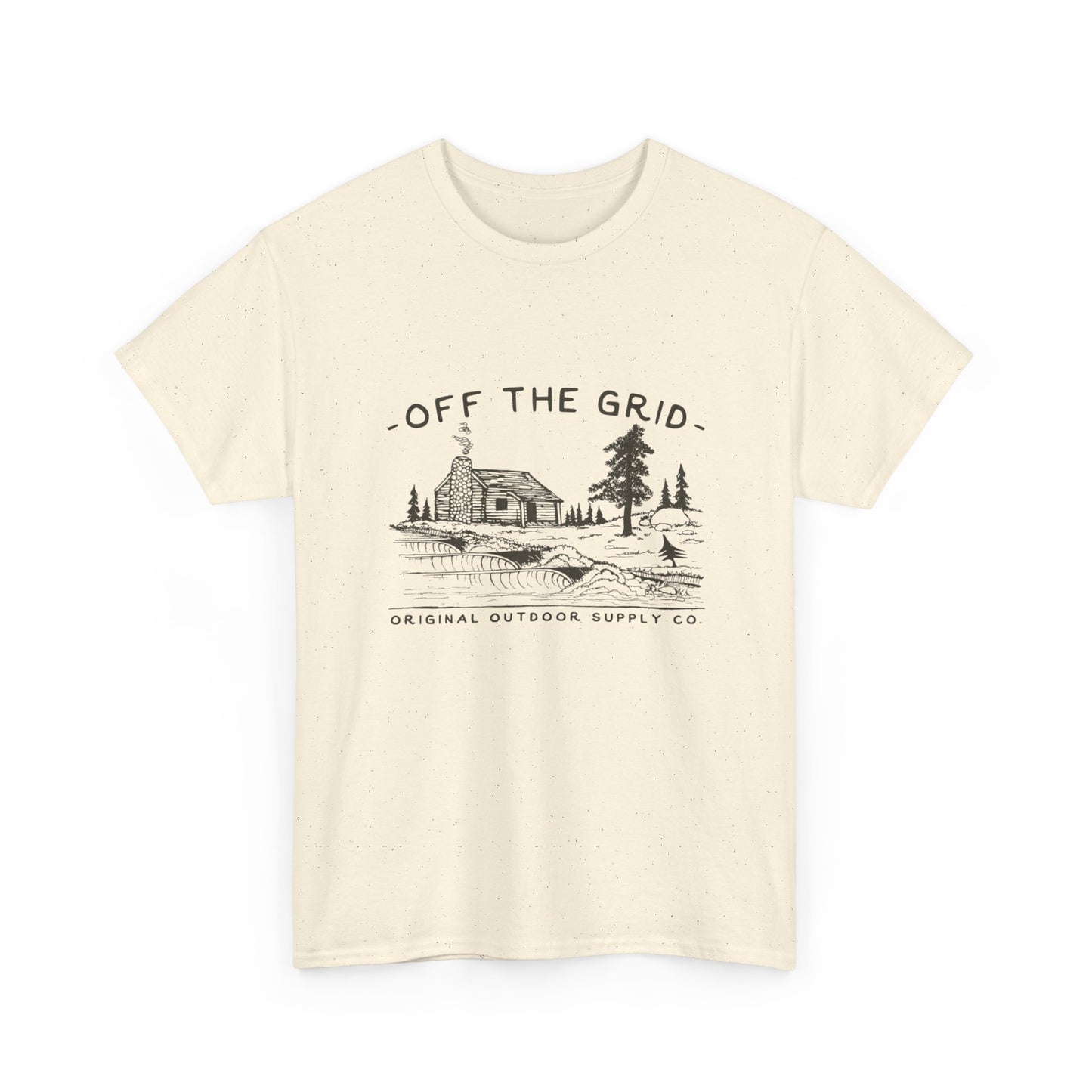 Off The Grid Graphic T Shirt Unisex Heavy Cotton Tee
