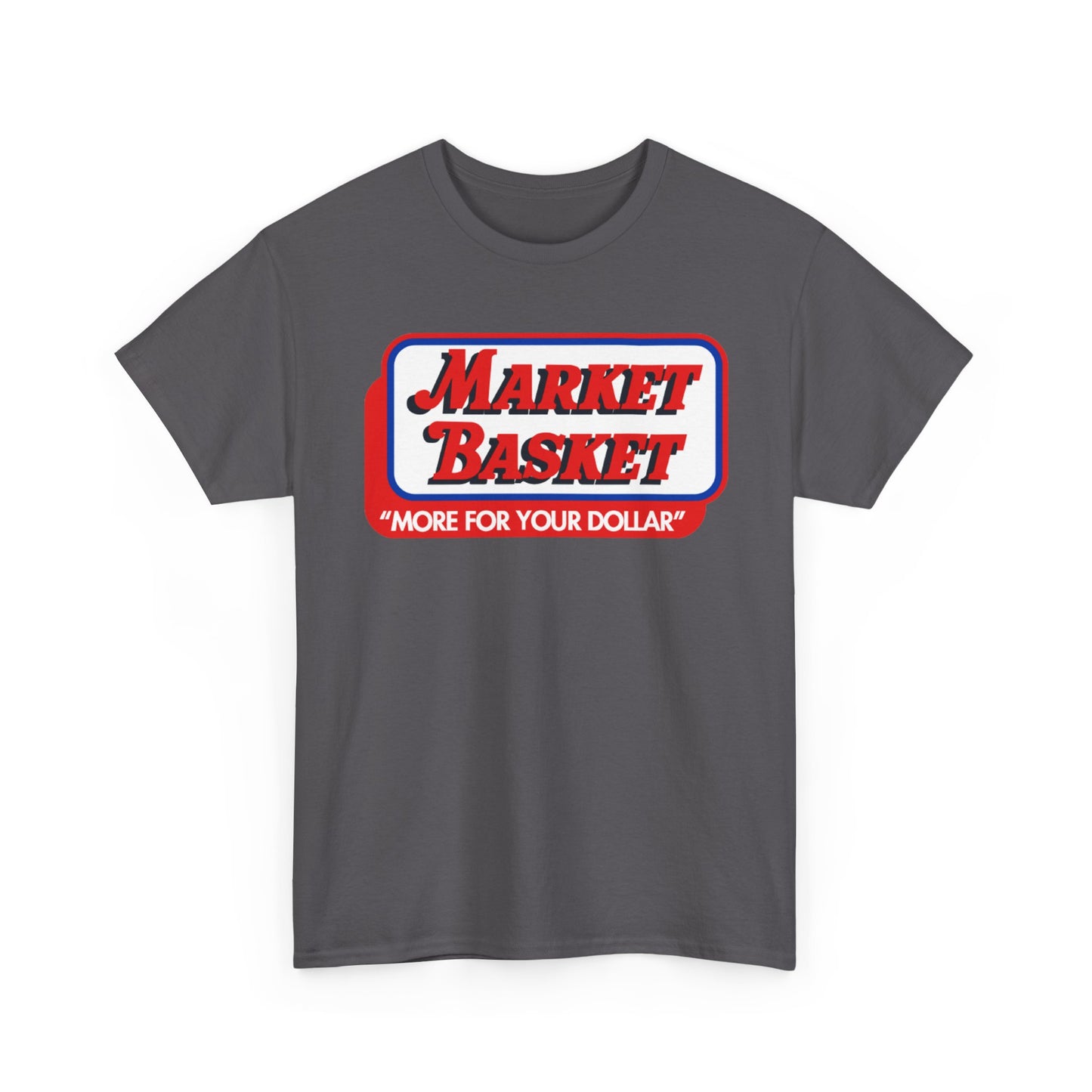 Boston vintage New England market basket patriots Heavy Cotton Tee