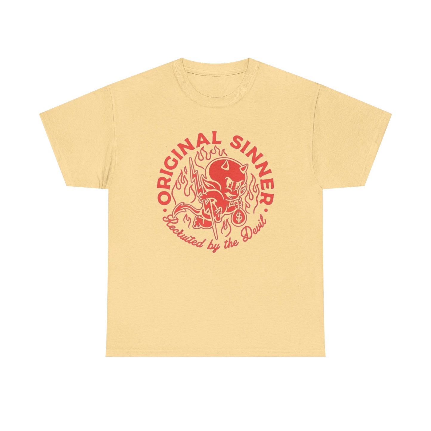 Original Sinner Graphic T Shirt NEW ADULT TEE VINTAGE