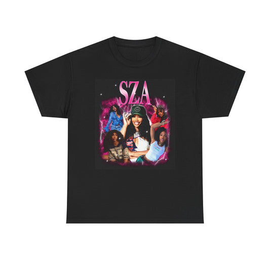 SZA Graphic T Shirt Vintage Unisex Heavy Cotton Tee 90s Hip Hop R N B