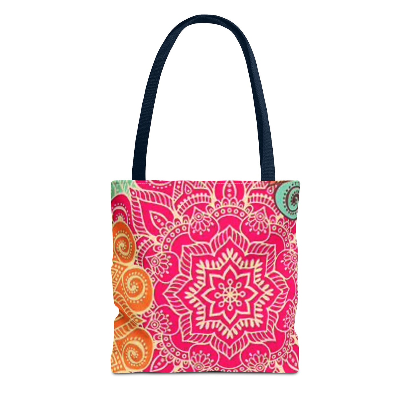 Pink And Orange Design Multi Color BRAND NEW MODERN Tote Bag (AOP)