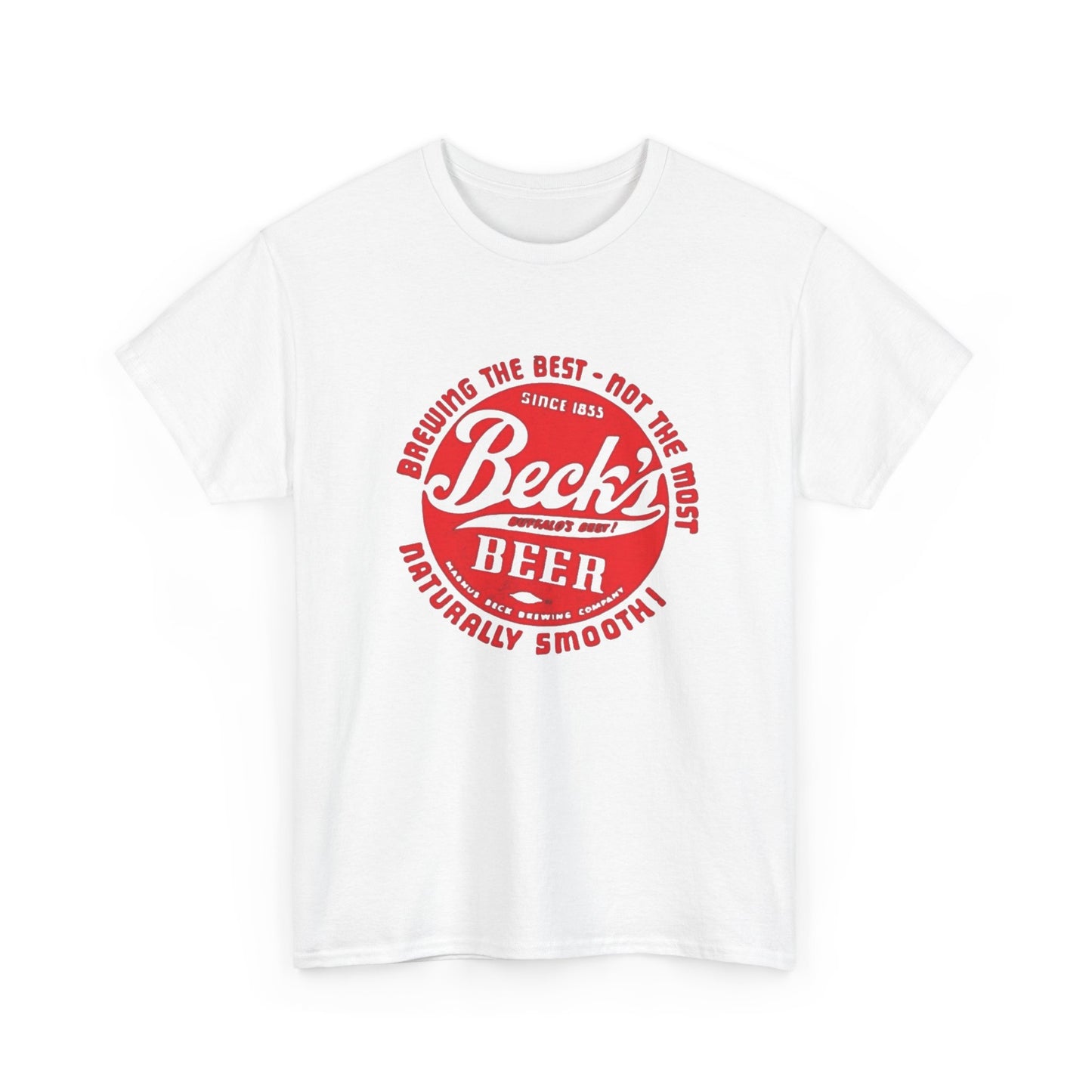 Becks Beer Retro Graphic T Shirt NEW Unisex Heavy Cotton Tee