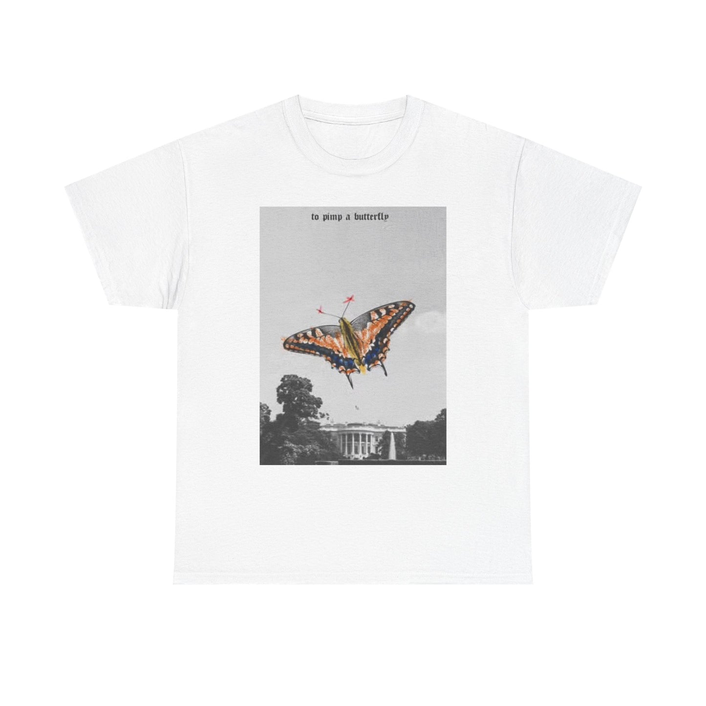 To Pimp A Butterfly Graphic T Shirt Vintage Retro Merch Unisex Heavy Cotton Tee