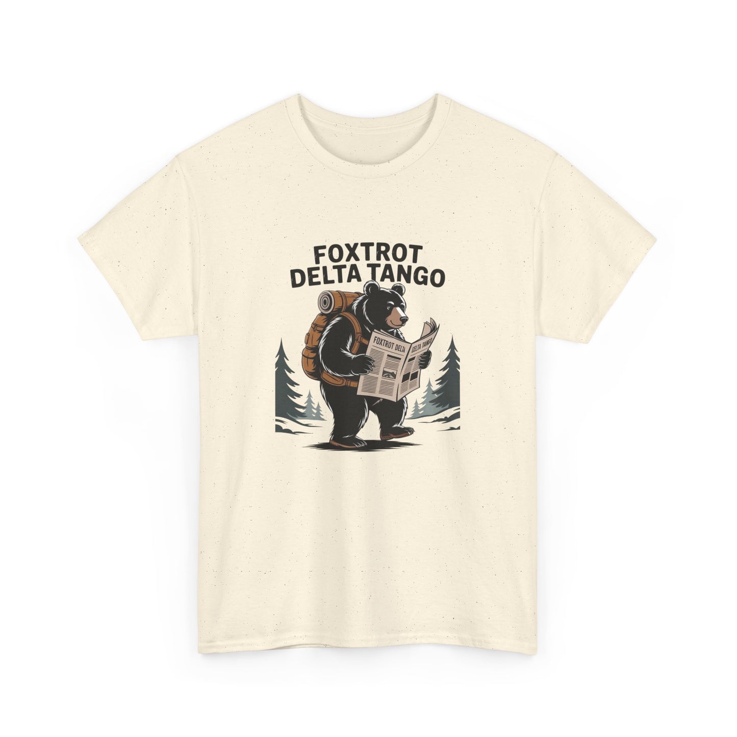 Foxtrot Delta Tango Graphic T Shirt Unisex Heavy Cotton Tee