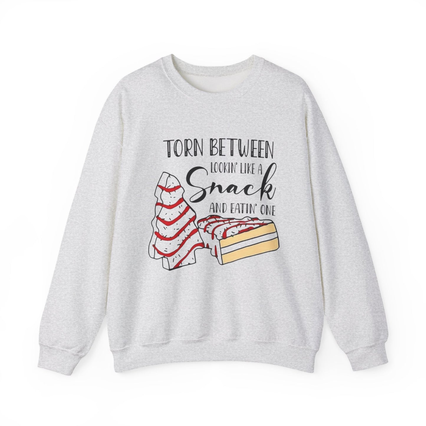 Little Debbie Christmas Cakes Sweater NEW Unisex Heavy Blend Crewneck Sweatshirt