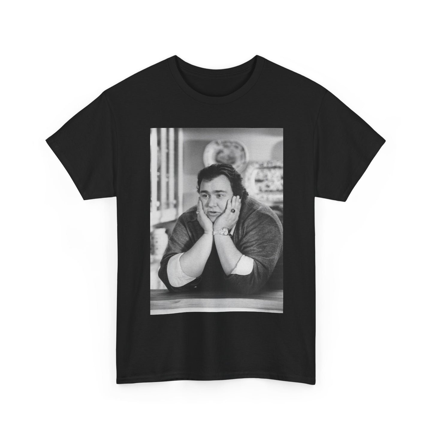 John Candy Tshirt Vintage Movie Star Comedian uncle buck Unisex Heavy Cotton Tee