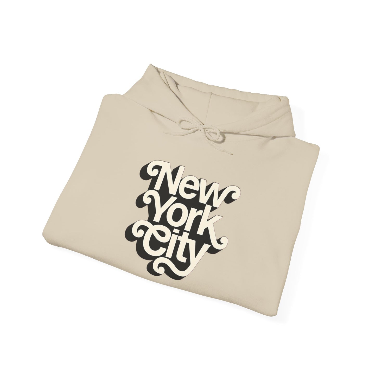 New York City Graphic Hoodie Unisex Heavy Blend™ Hooded Sweatshirt