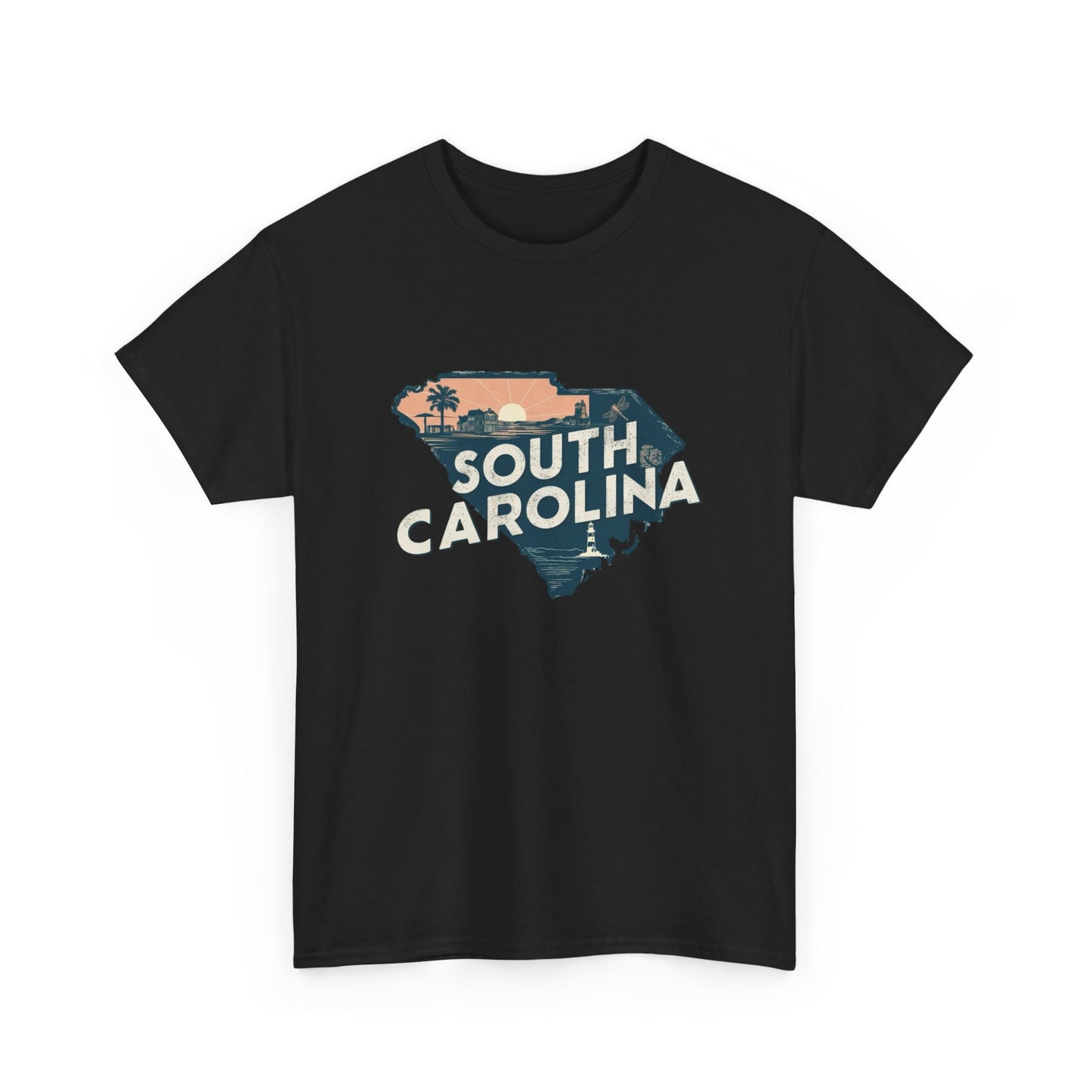 South Carolina USA Graphic T Shirt NEW Adult Tee