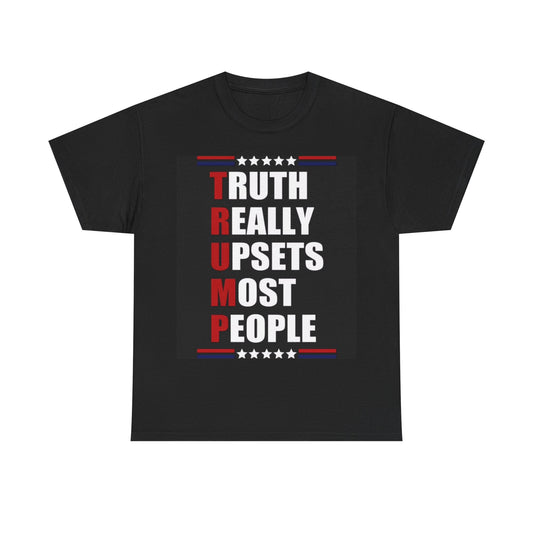 Trump Tshirt 2024 American USA Unisex Heavy Cotton Tee MAGA President
