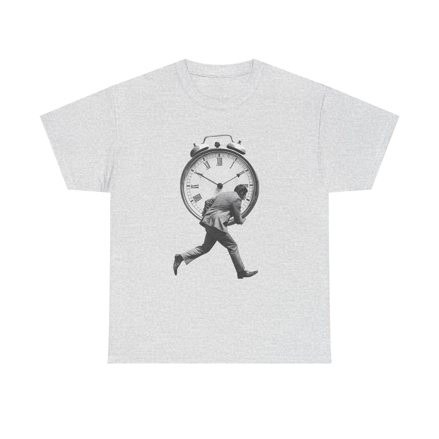 Times Running Out Graphic T Shirt NEW GIFT Unisex Heavy Cotton Tee