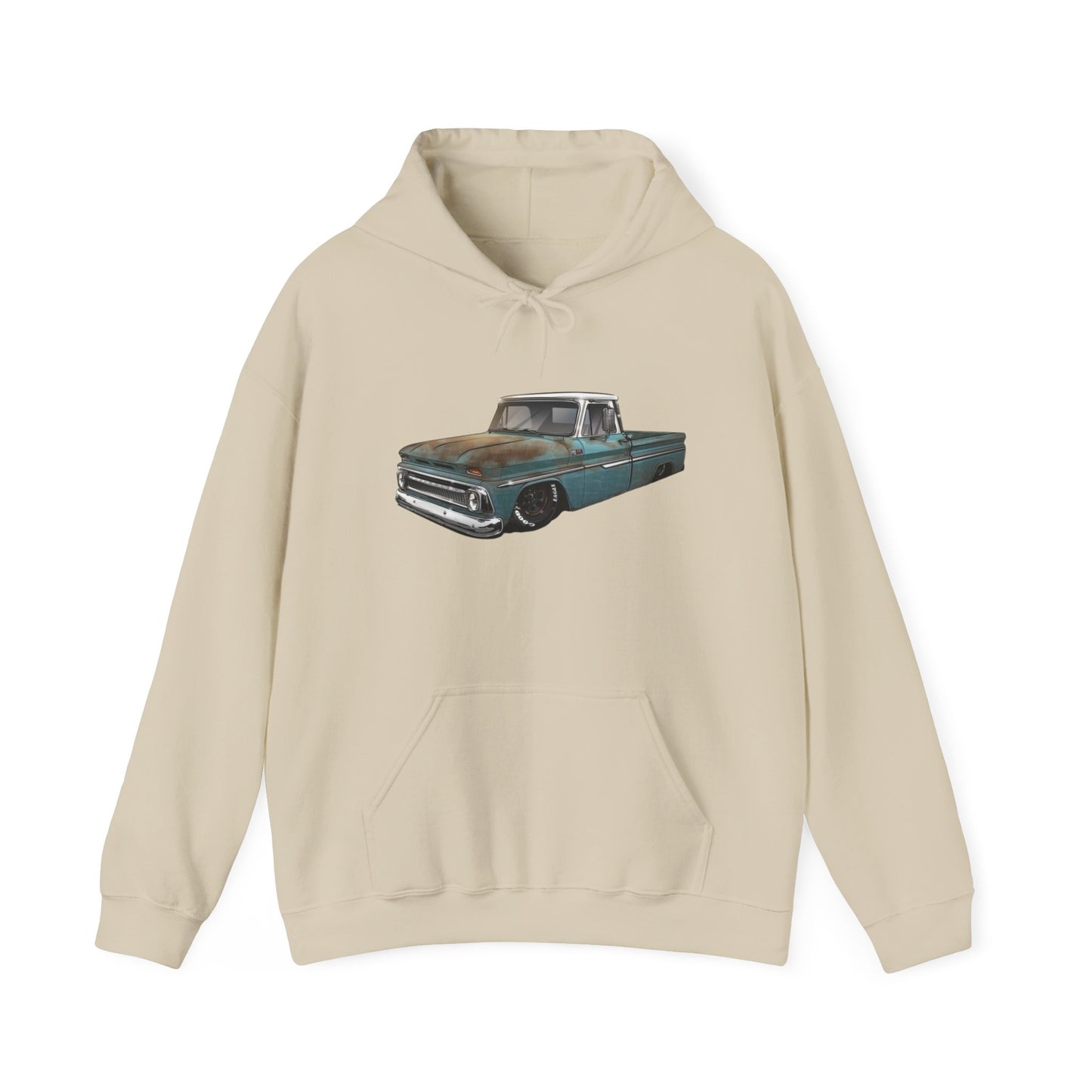 Chevrolet Truck Vintage Graphic Hoodie Unisex Heavy Blend™ Hooded Sweatshirt