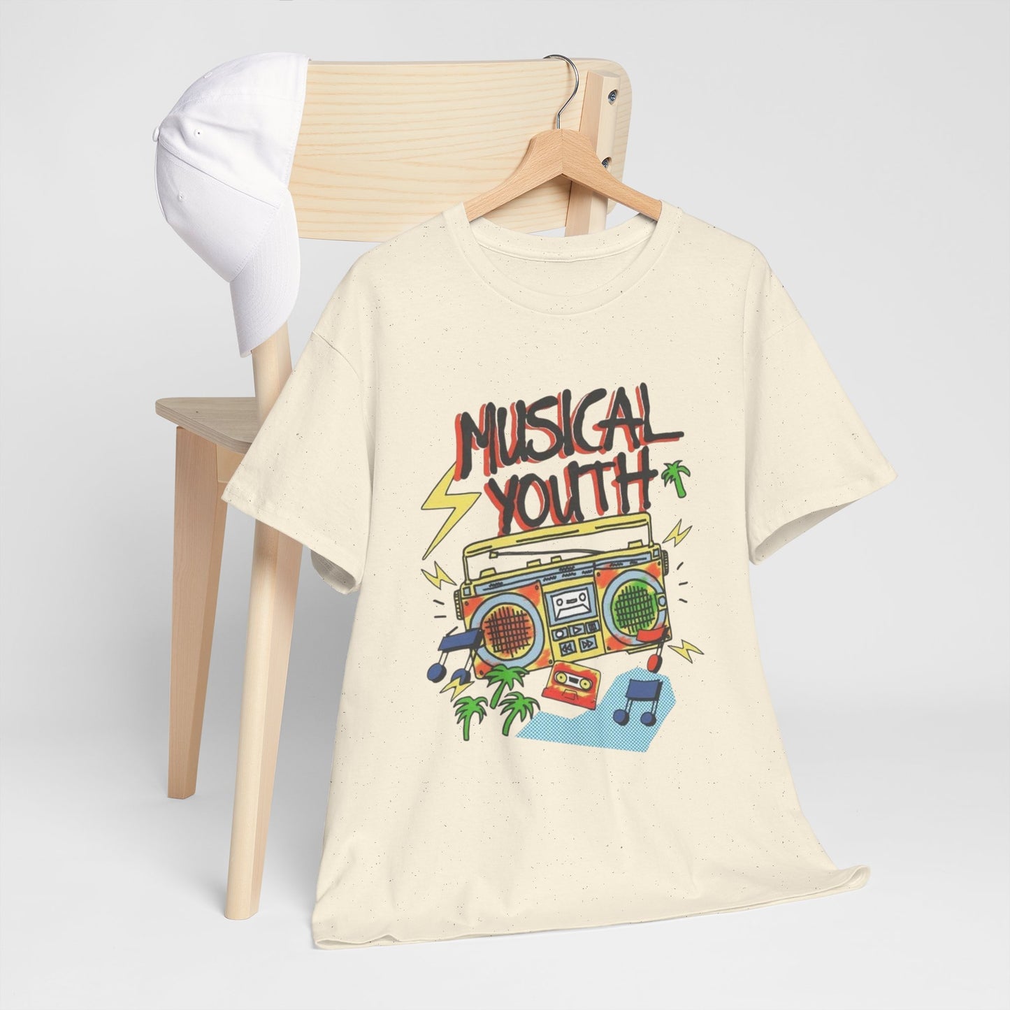 Musical Youth Vintage Graphic T Shirt Unisex Heavy Cotton Tee