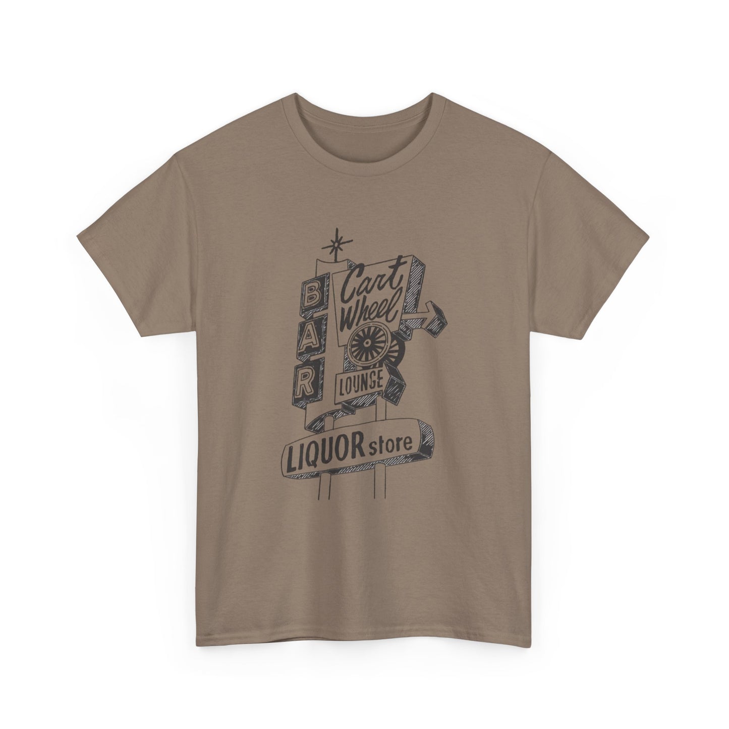 Bar Liquor Store Graphic T Shirt Unisex Heavy Cotton Tee Gift