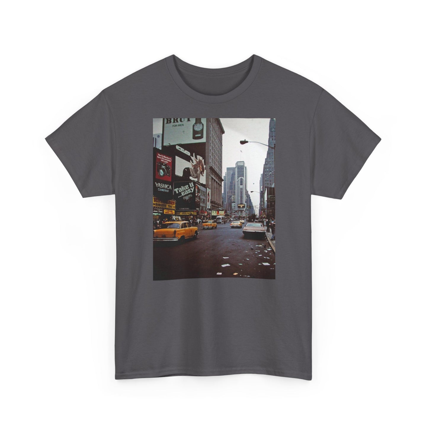 New York retro vintage supreme style Heavy Cotton Tee