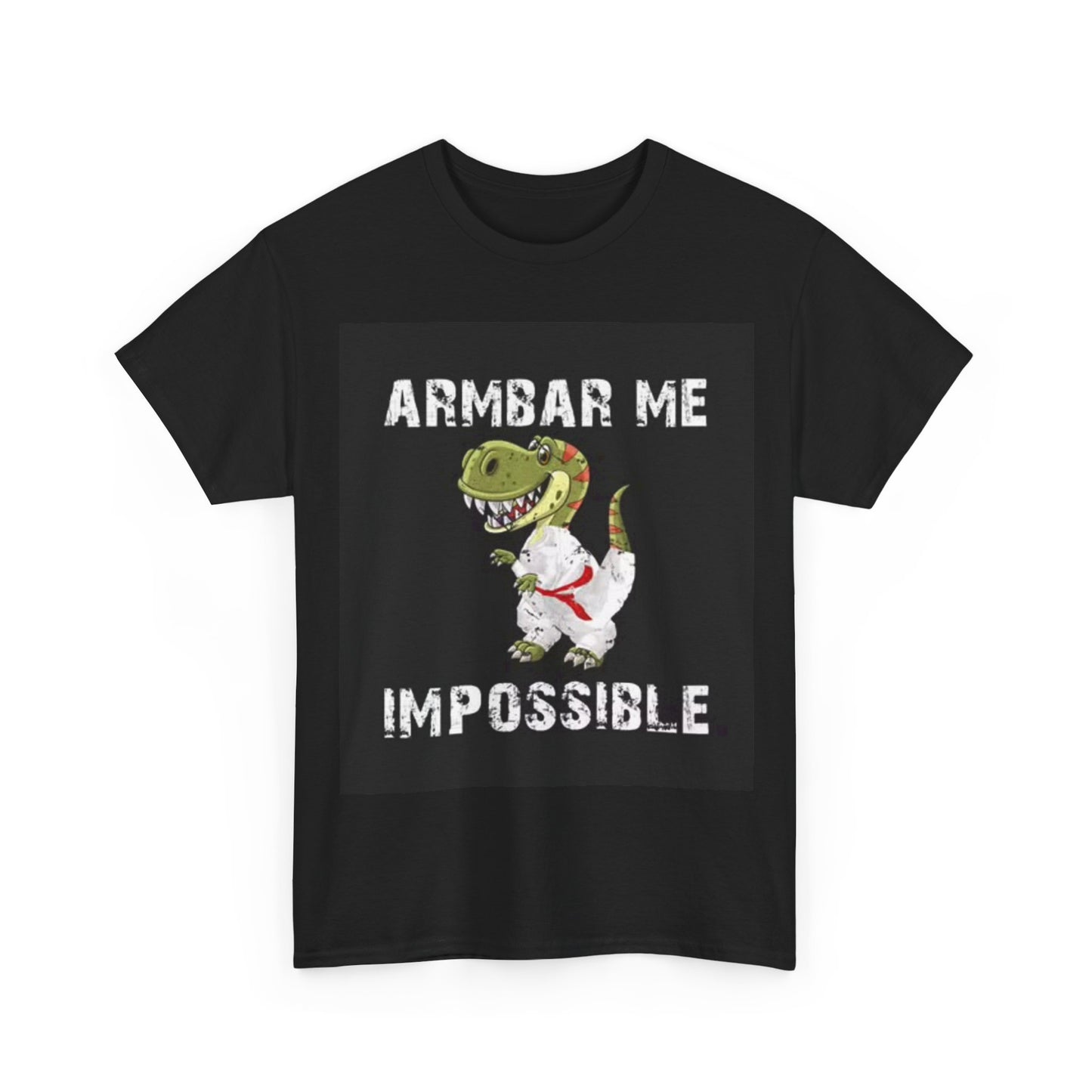 Funny Dinosaur Tshirt Karate MMA Wrestling Unisex Heavy Cotton Tee