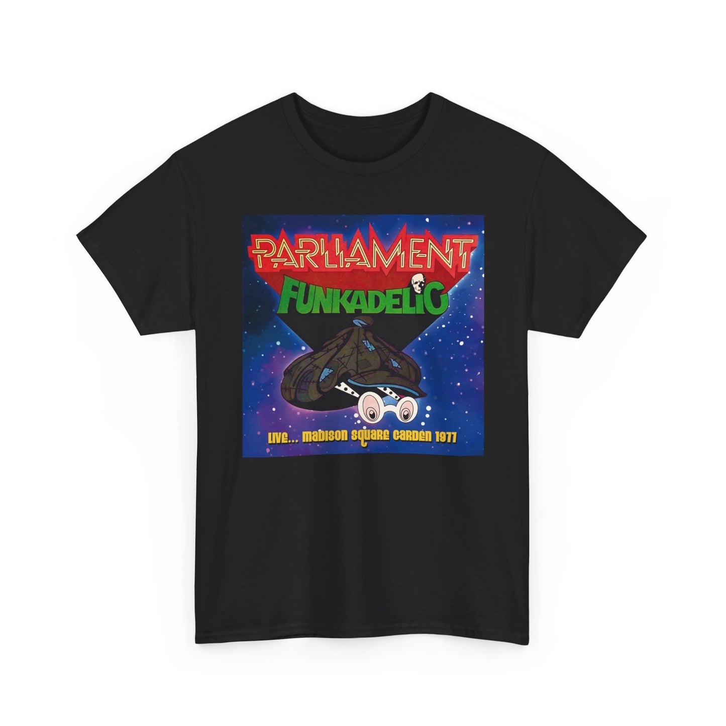 Parliament Funkadelic 1977 T Shirt BRAND NEW Apparel Unisex Graphic Tee USA
