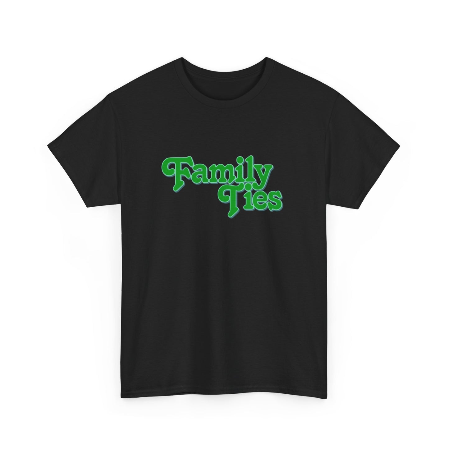Family Ties Graphic T Shirt Vintage Retro Tv Series Unisex Heavy Cotton Tee