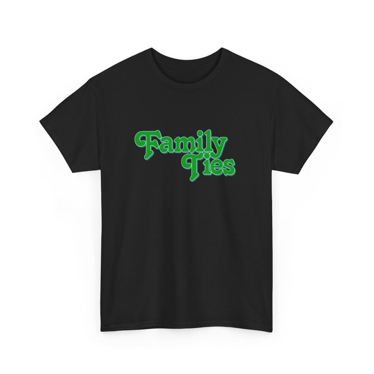 Family Ties Graphic T Shirt Vintage Retro Tv Series Unisex Heavy Cotton Tee