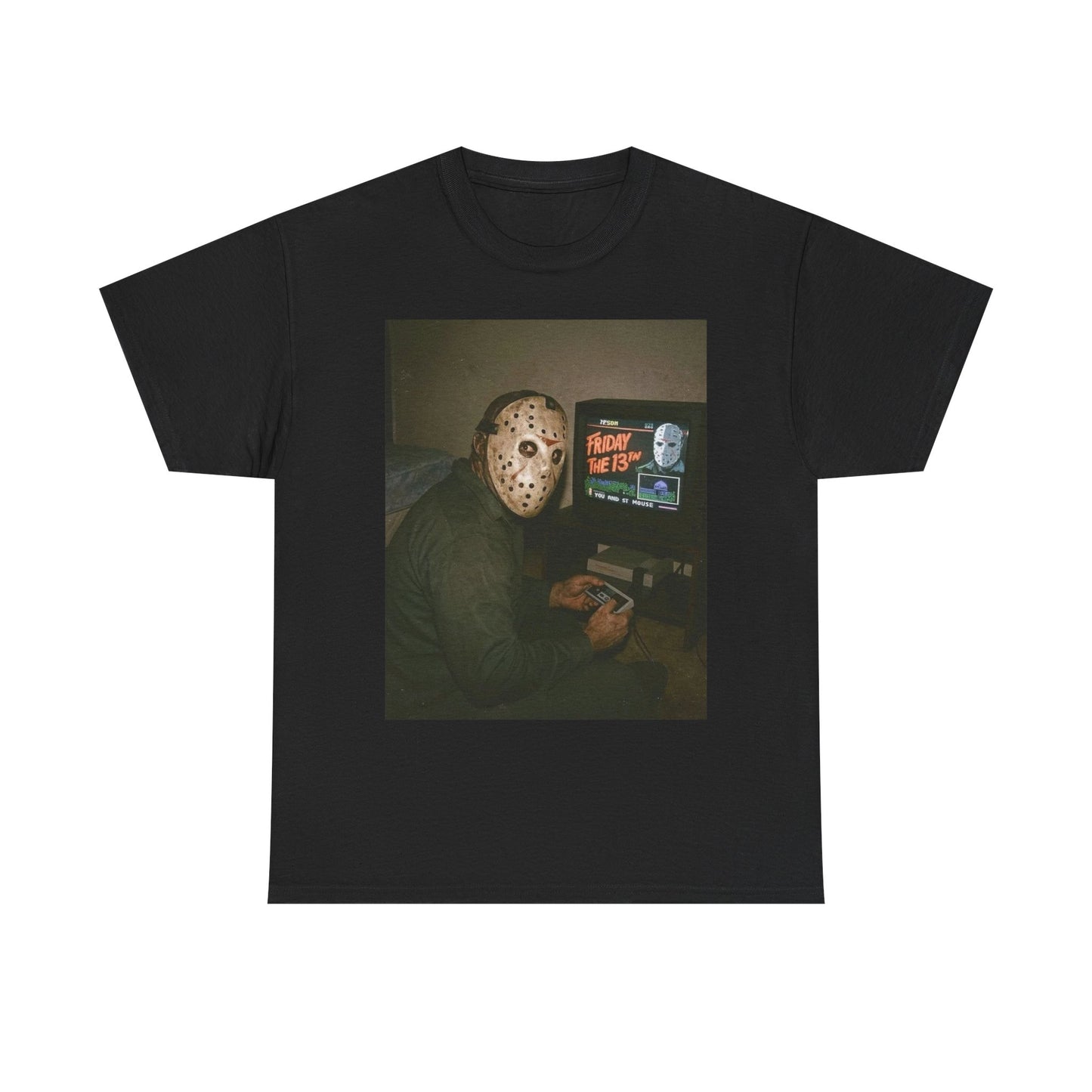 Friday The 13th Funny Vintage Graphic T Shirt Unisex Heavy Cotton Tee Gift New