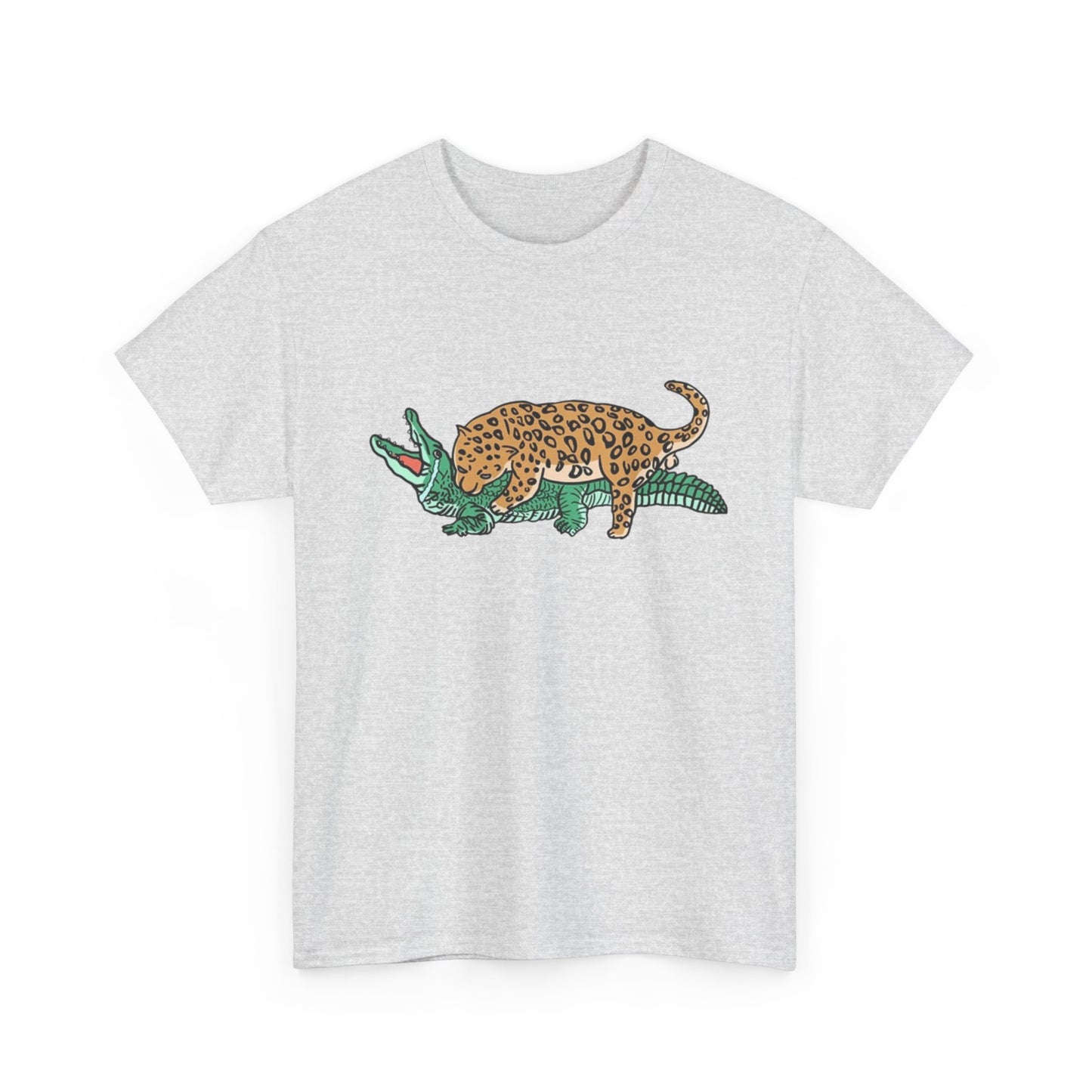 Tiger Bite Graphic T Shirt Unisex Heavy Cotton Tee