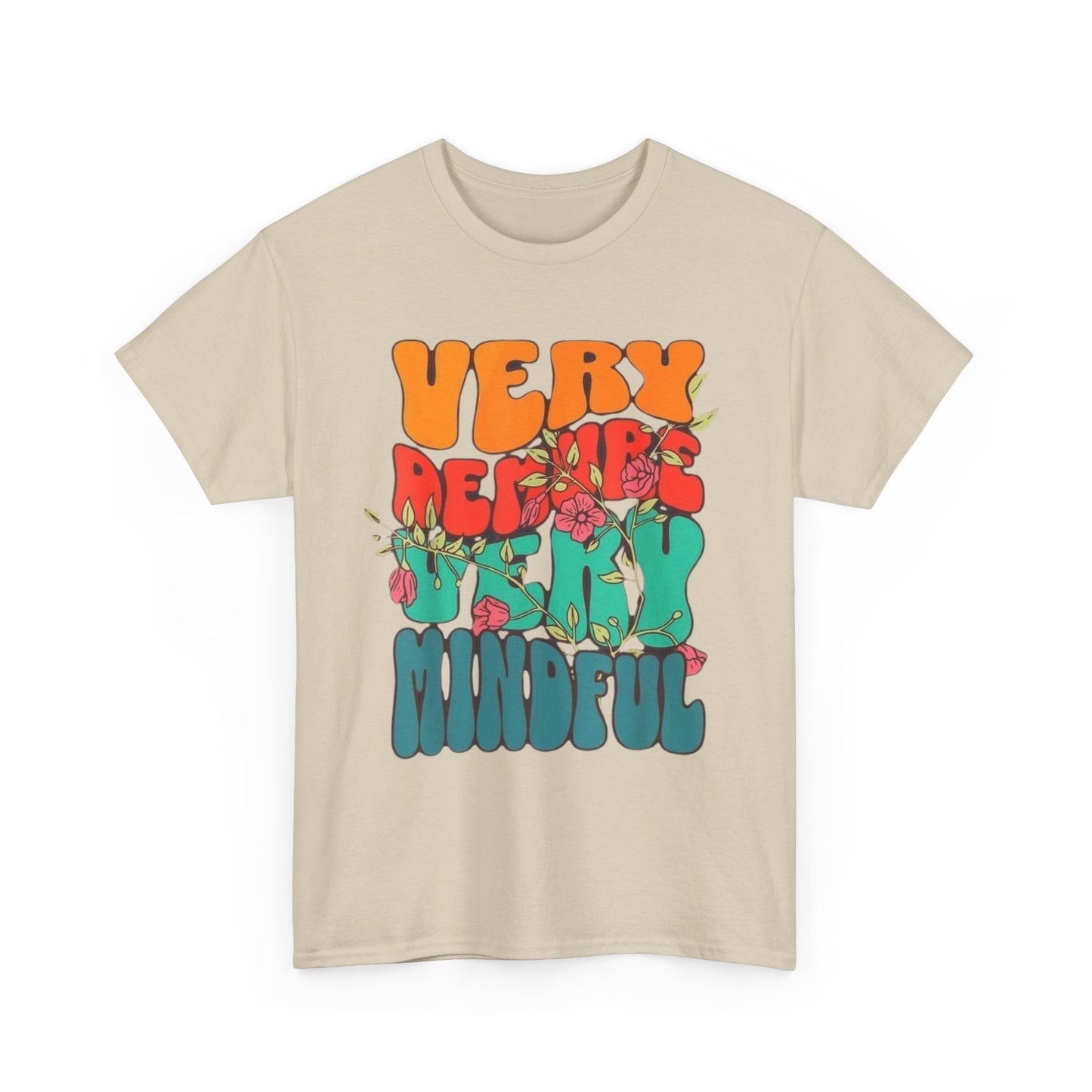 Very Demure Very Mindful T Shirt Graphic Unisex Heavy Cotton Tee NEW GIFT