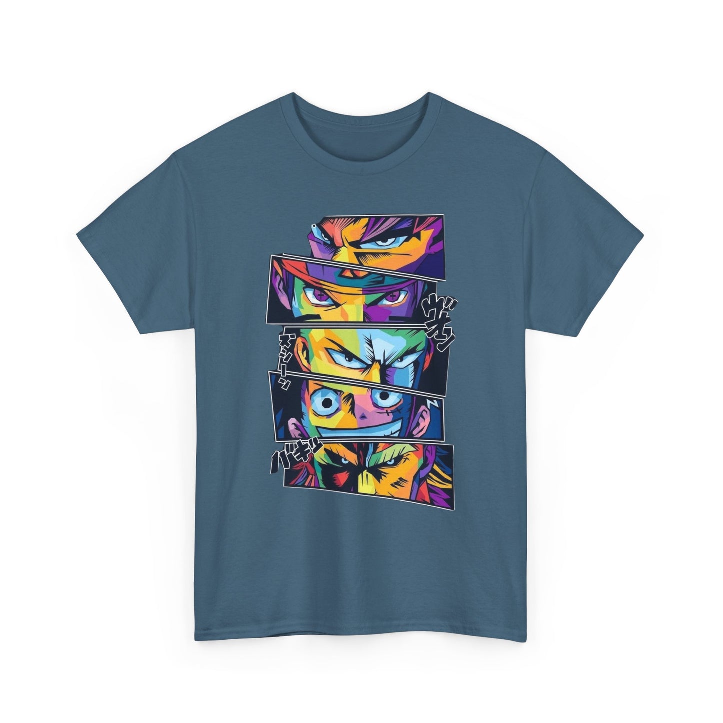 Anime Retro Graphic T Shirt Unisex Heavy Cotton Tee
