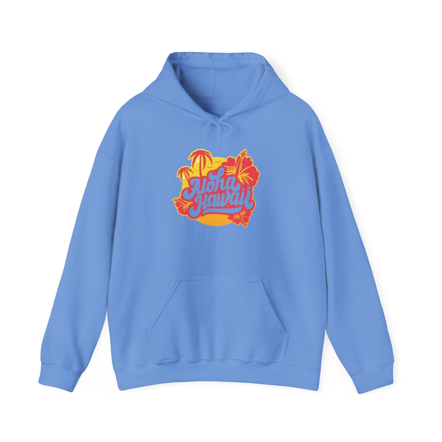Aloha Hawaii Graphic Hoodie Unisex Heavy Blend™ Hooded Sweatshirt