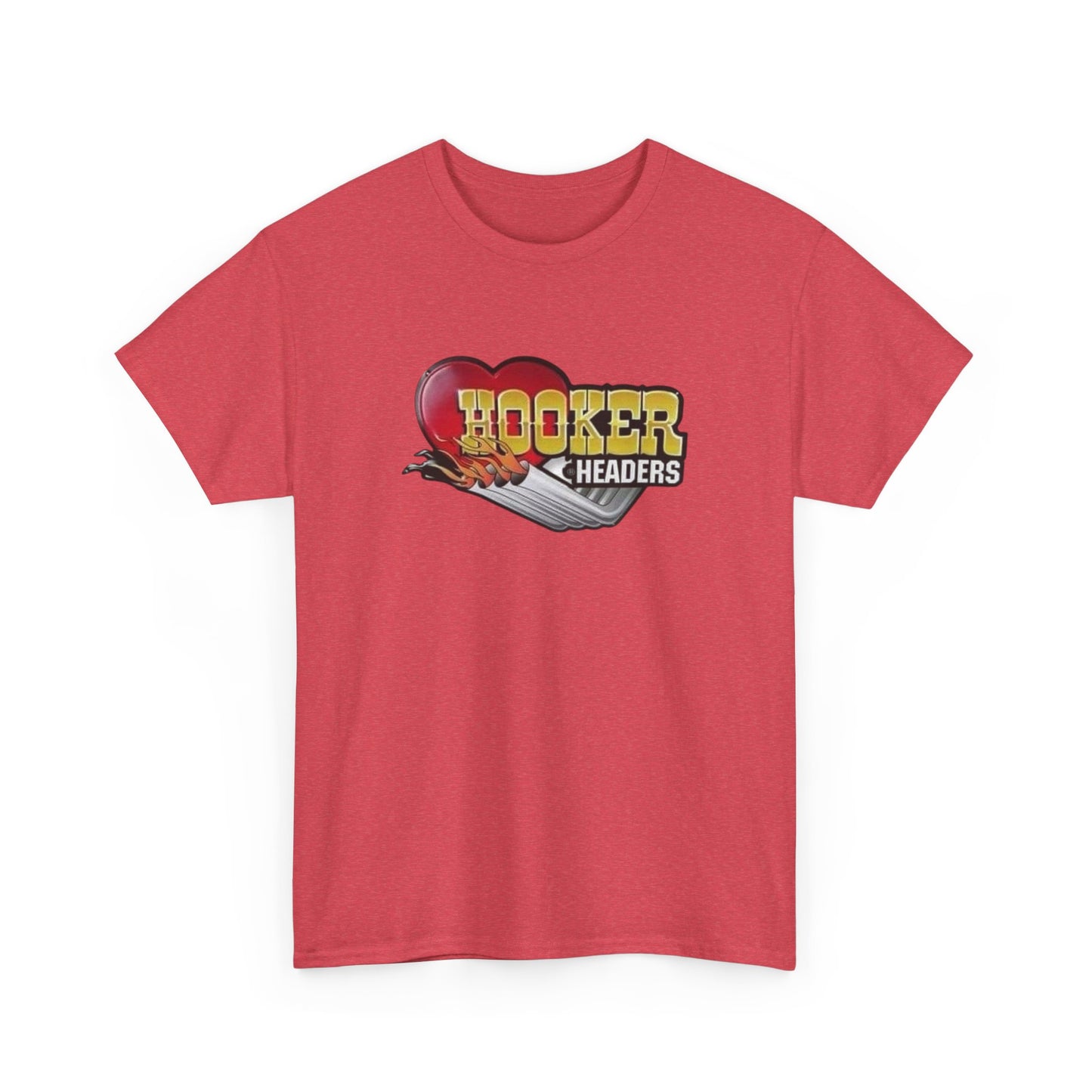 Hooker Headers T Shirt Graphic Muscle Car Unisex Heavy Cotton Tee NEW GIFT