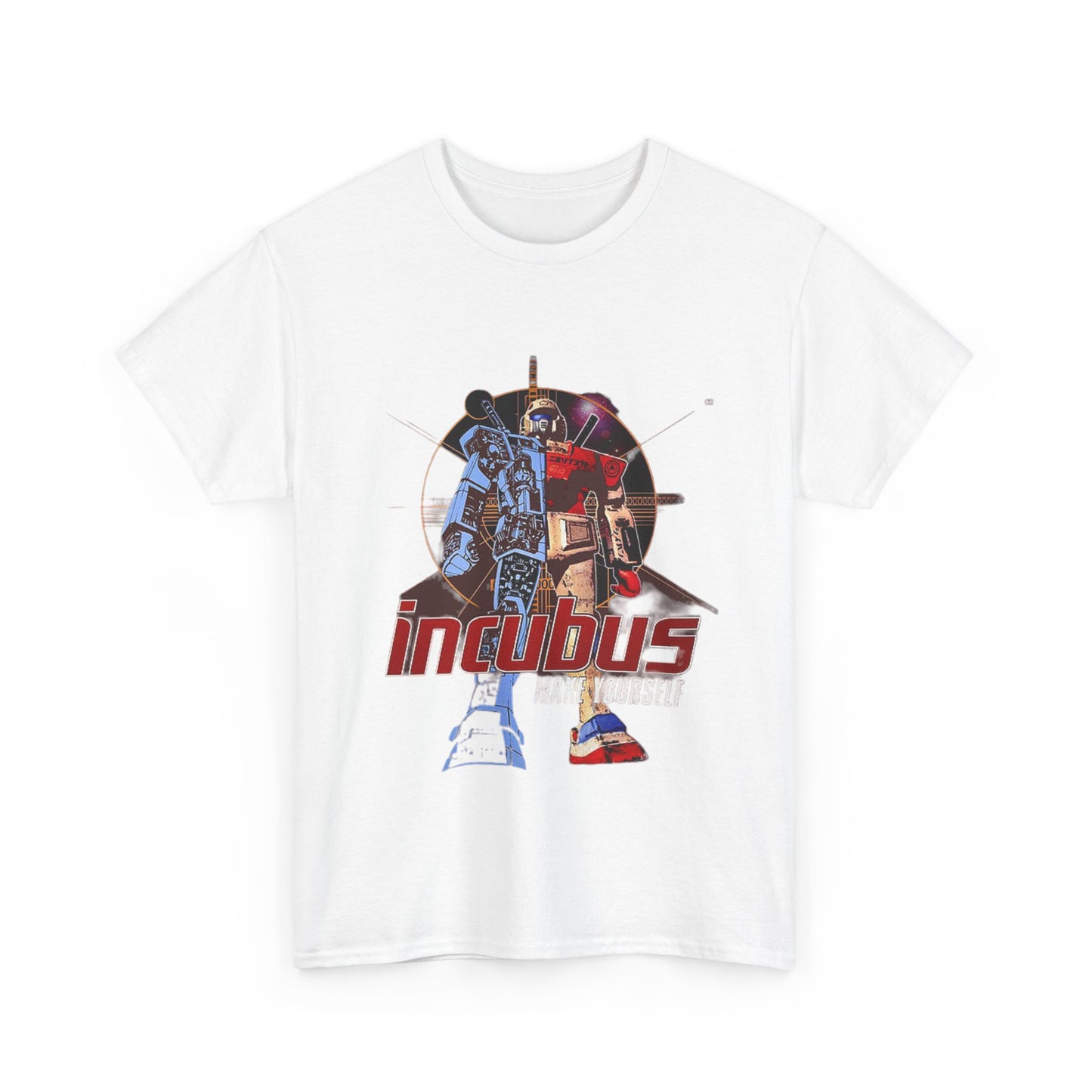 Incubus T-shirt vintage rock band retro metal Unisex Heavy Cotton Tee
