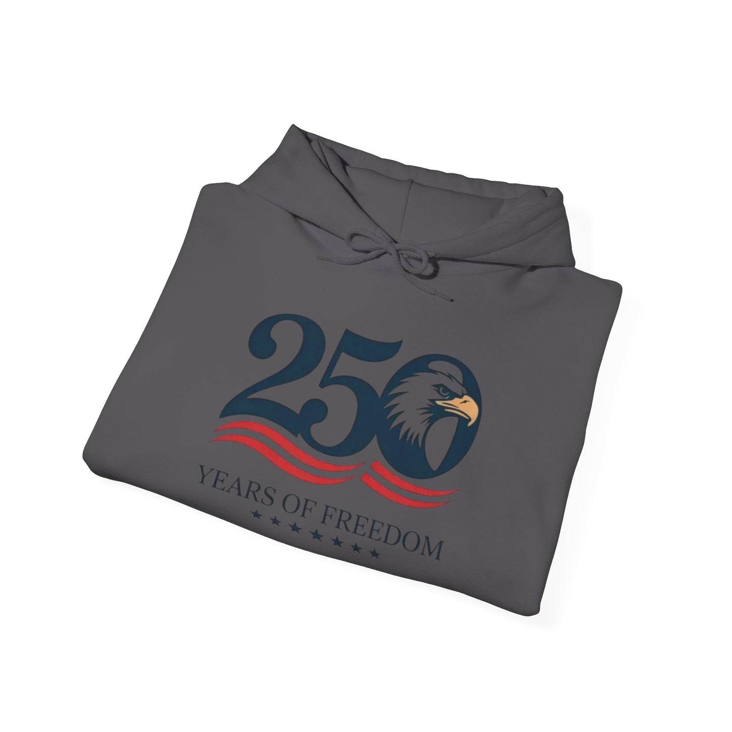 America 250 Years Of Freedom Graphic Hoodie Heavy Blend™ NEW Sweatshirt