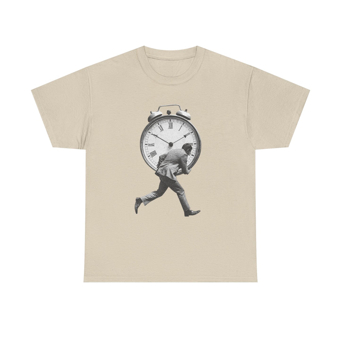 Times Running Out Graphic T Shirt NEW GIFT Unisex Heavy Cotton Tee